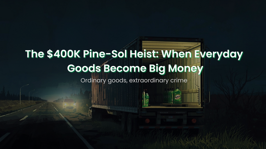 The $400K Pine-Sol Heist: When Everyday Goods Become Big Money