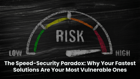The Speed-Security Paradox: Why Your Fastest Solutions Are Your Most Vulnerable Ones