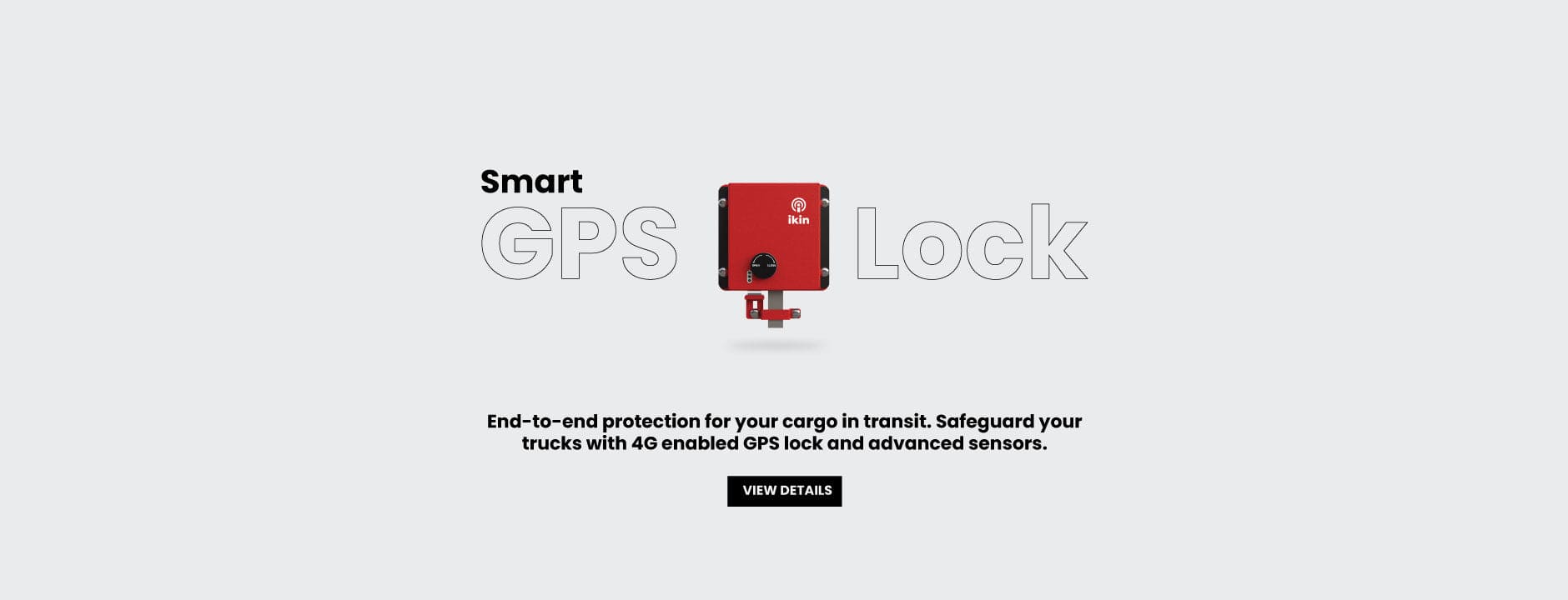 IKIN Home Page Smart GPS Truck Lock