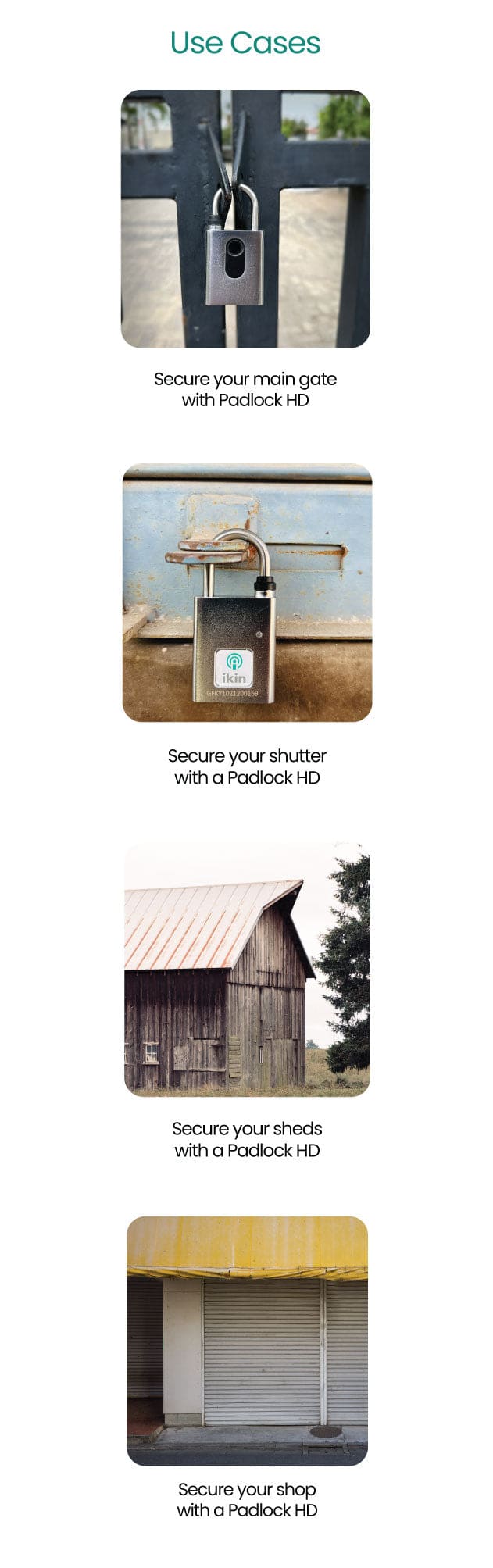 IKIN Padlock HD - Description - Use cases - mobile image